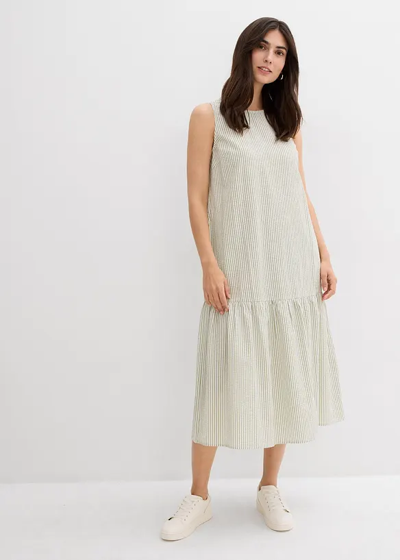 Abito midi svasato, bonprix