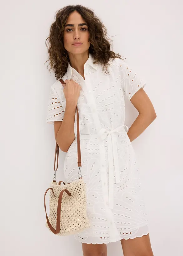 Borsa a mano in macramè, bonprix
