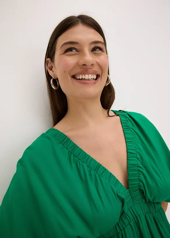 Abito midi in viscosa fluente, bonprix