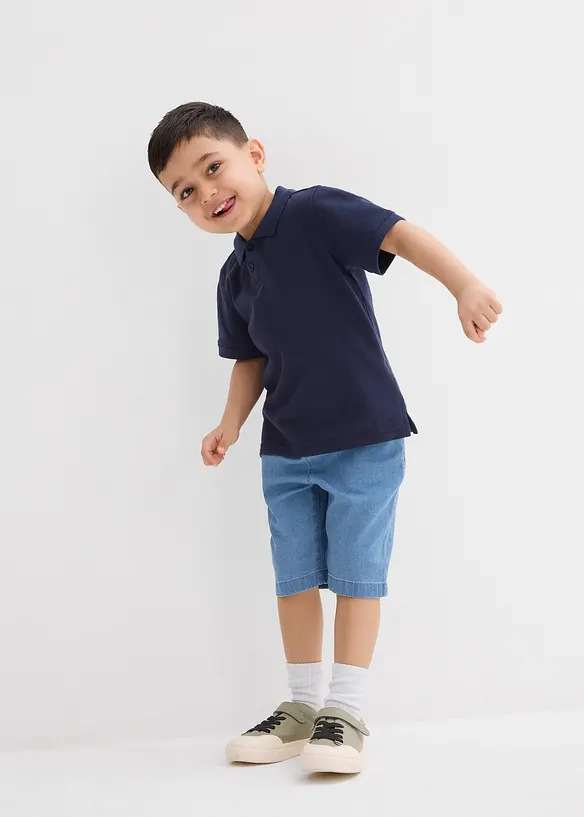 Shorts in jeans elasticizzato, regular fit, bonprix