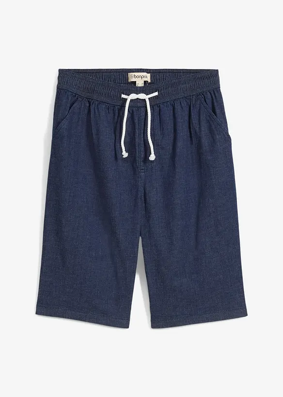 Shorts in jeans elasticizzato, regular fit, bonprix