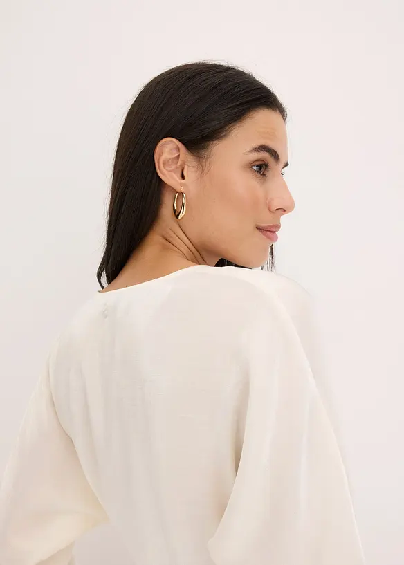 Camicetta con cintura da annodare, bonprix