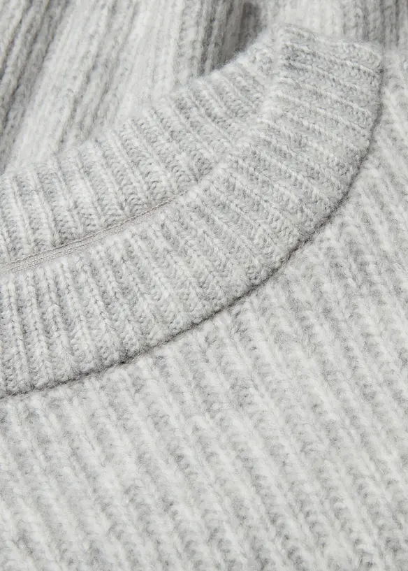 Maglione in morbido filato grosso misto lana, bonprix