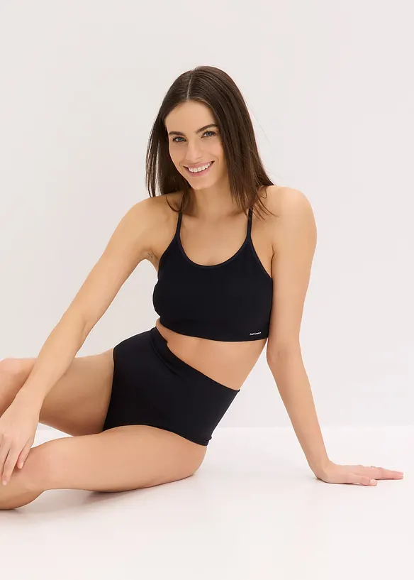 Perizoma senza cuciture con effetto modellante leggero (pacco da 2), bonprix