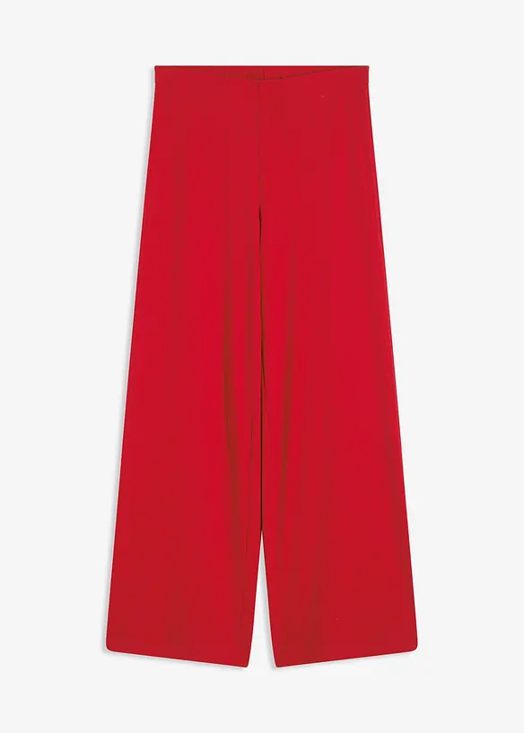 Pantaloni a palazzo con cinta comoda, bonprix