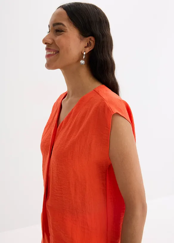 Top in misto viscosa leggero, bonprix