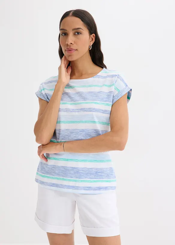 T-shirt in puro cotone biologico, bonprix