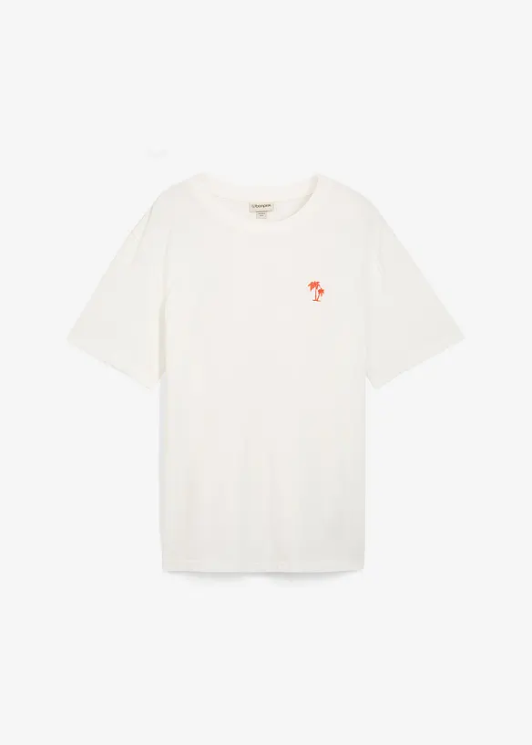 T-shirt con stampa dietro, loose fit, bonprix
