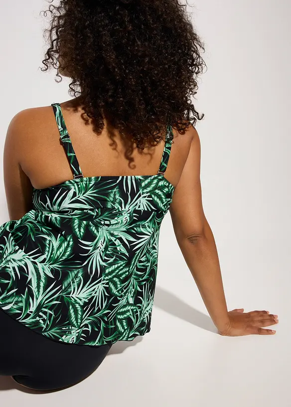 Tankini (set 2 pezzi) in poliammide riciclata, bonprix