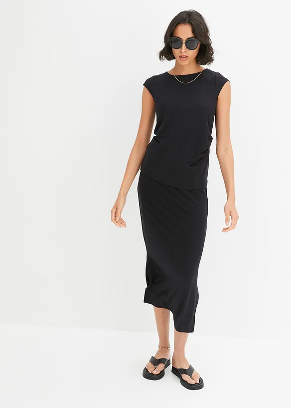 Maglia in viscosa fluente, bonprix