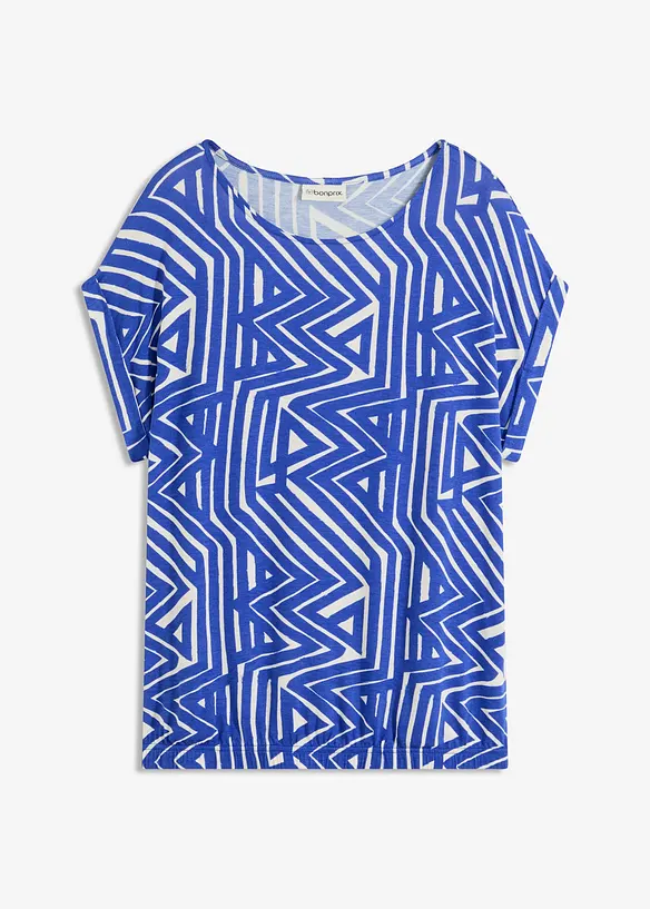 Maglia oversize in misto viscosa fluente, bonprix