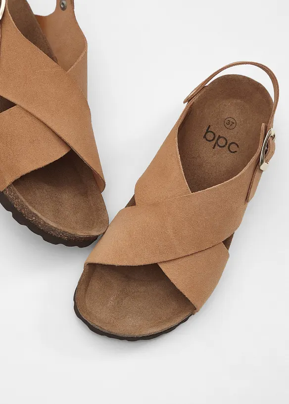 Sandali in pelle, bonprix