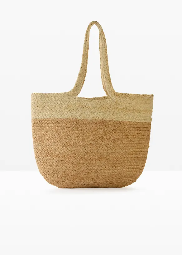 Borsa shopper di paglia, bonprix