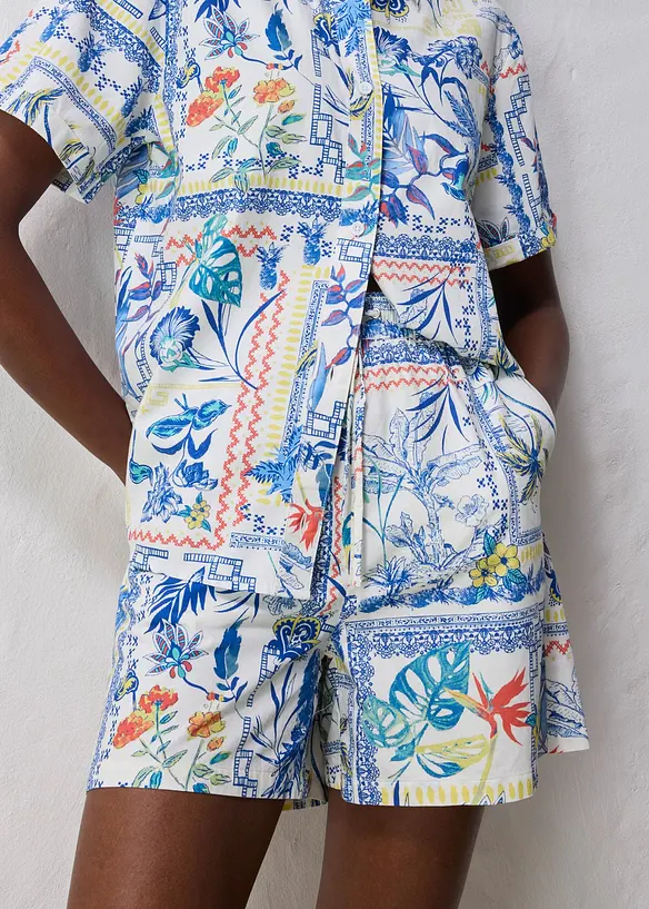 Shorts in misto seta, bonprix