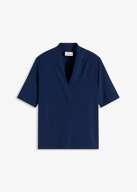 Maglia con collo a calice, bonprix