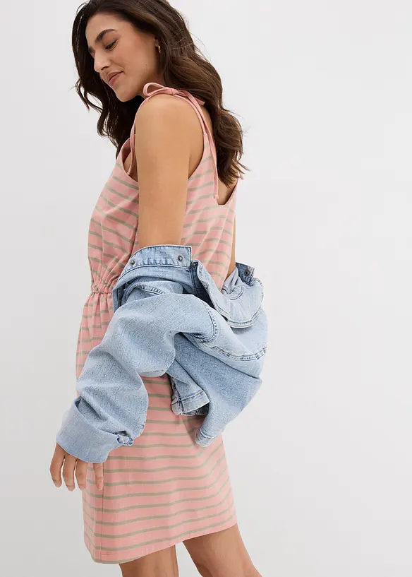 Abito in jersey di puro cotone (pacco da 2), bonprix