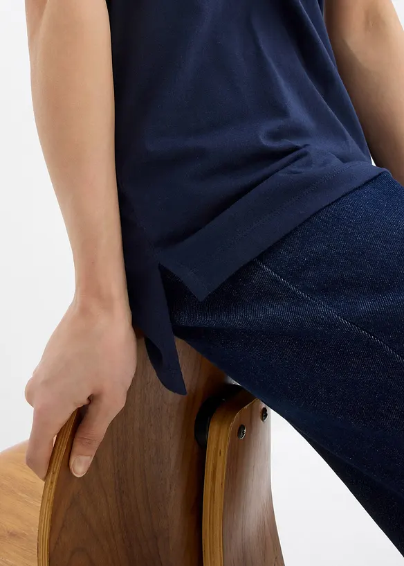 Maglia taglio boxy in puro cotone, bonprix