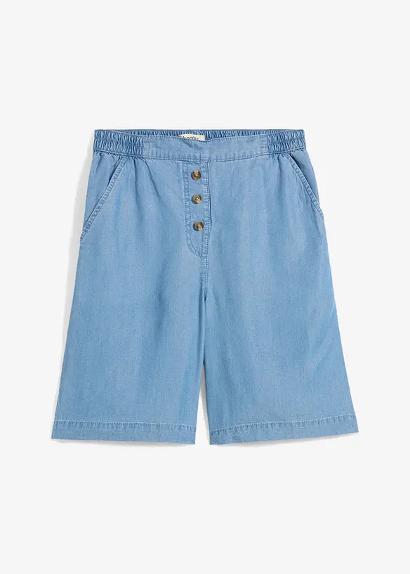 Shorts in lyocell con inserti elastici in vita, bonprix