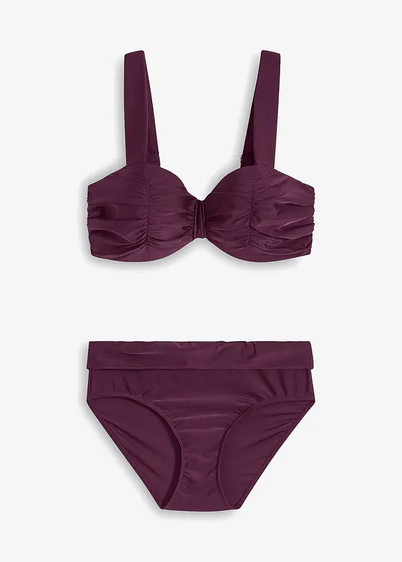 Bikini a balconcino con spalline imbottite (set 2 pezzi), bonprix