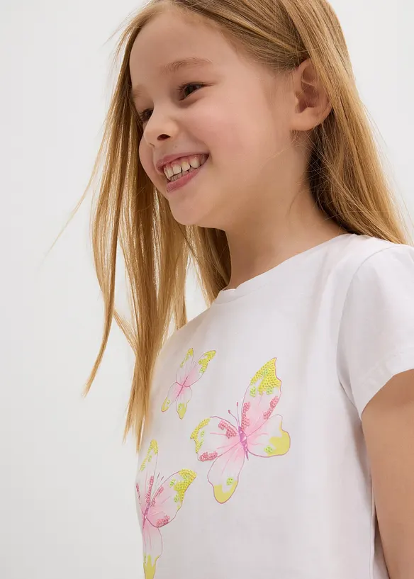 T-shirt in puro cotone biologico, bonprix