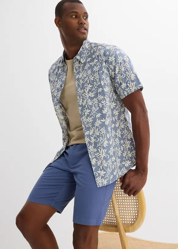 Bermuda elasticizzati con cintura, regular fit, bonprix