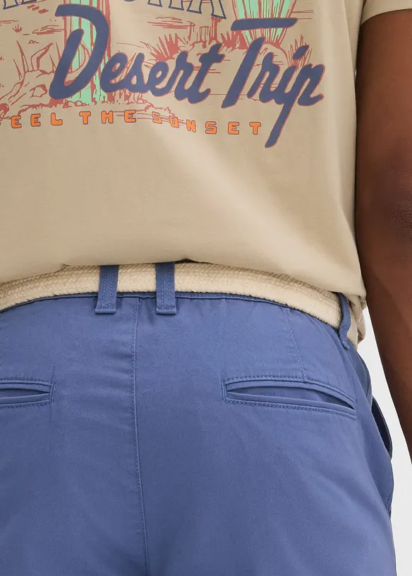 Bermuda elasticizzati con cintura, regular fit, bonprix