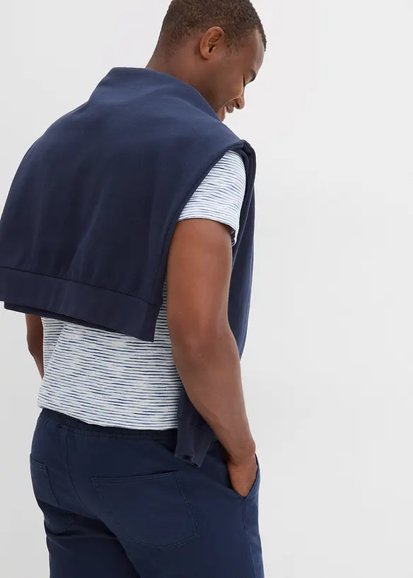 Bermuda con elastico in vita in puro cotone, regular fit, bonprix