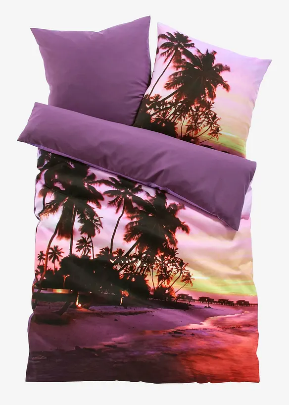 Biancheria da letto double-face con spiaggia, bonprix