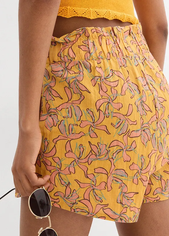 Shorts in misto cotone e viscosa, bonprix