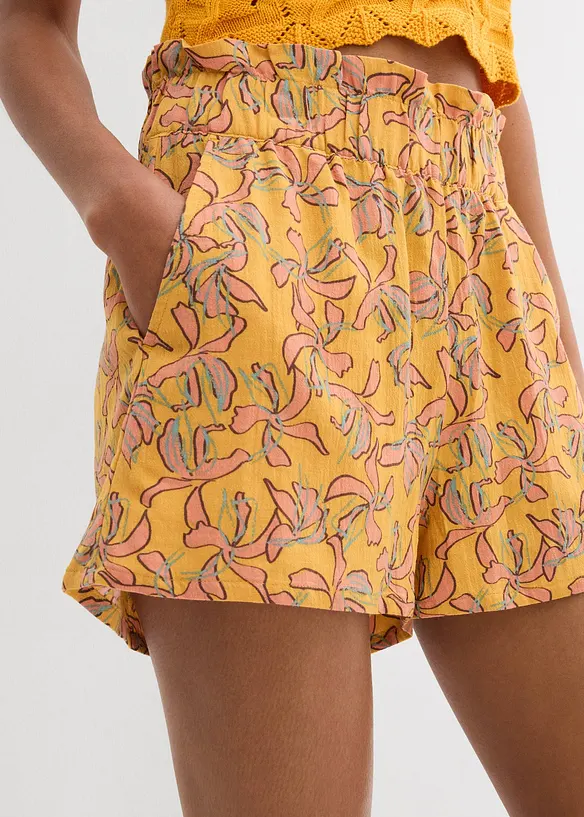 Shorts in misto cotone e viscosa, bonprix