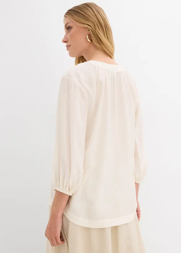 Camicetta oversize in misto viscosa morbido, bonprix