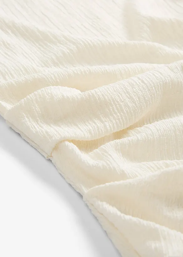 Maglia in crêpe operato, bonprix
