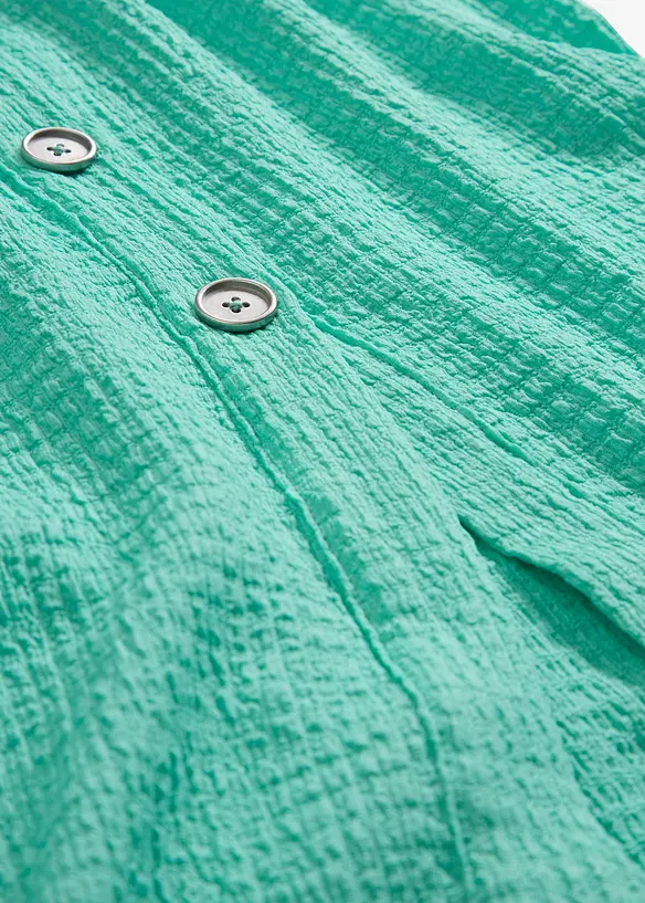 Top in crêpe operato, bonprix
