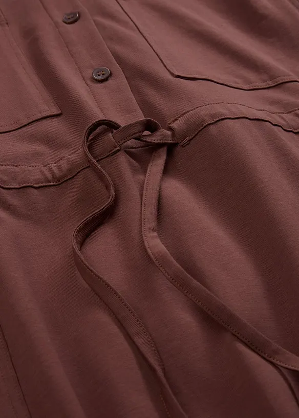 Abito in jersey di cotone elasticizzato, bonprix
