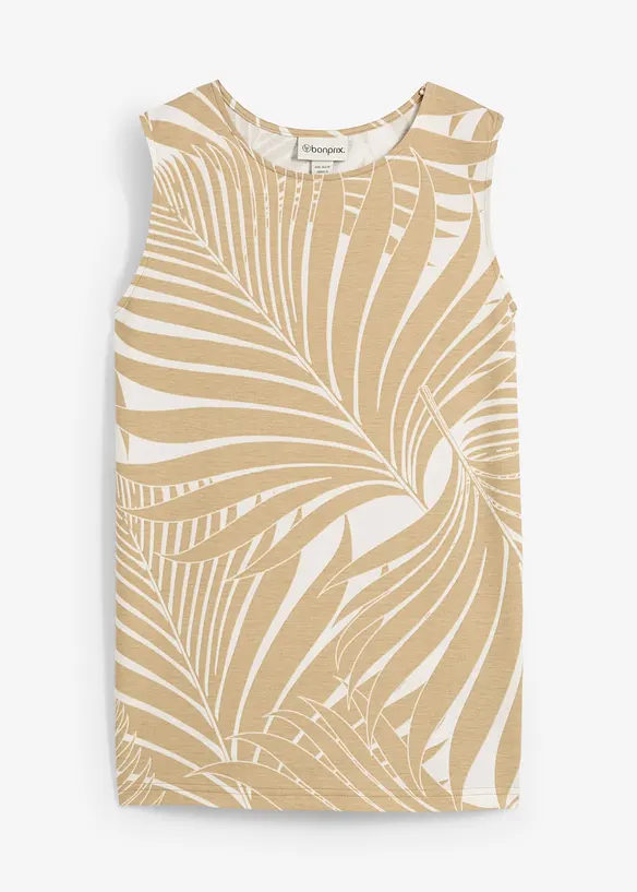 Top con spacchi laterali, bonprix