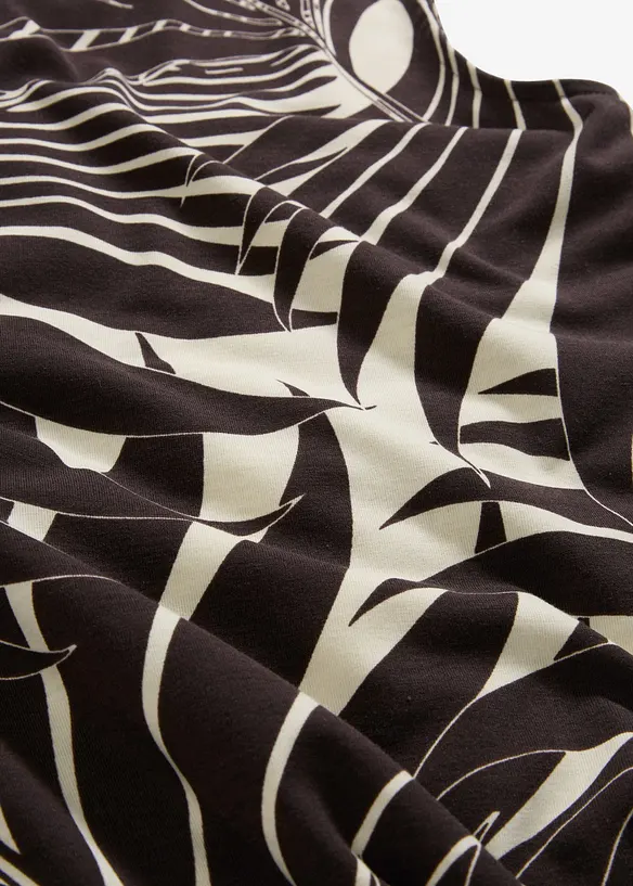 Top con spacchi laterali, bonprix