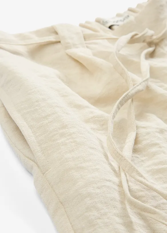 Pantaloni culotte in misto viscosa fluente, bonprix