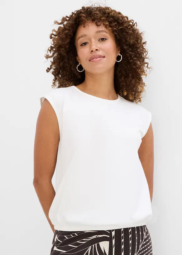 Maglia con fondo elasticizzato, bonprix