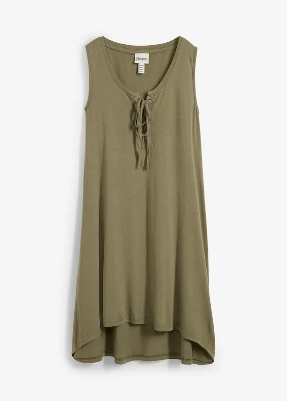 Abito di jersey con laccetto intrecciato, bonprix