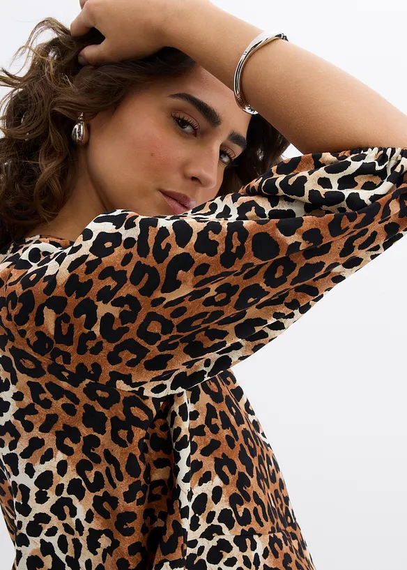 Blusa in fine tessuto misto viscosa, bonprix
