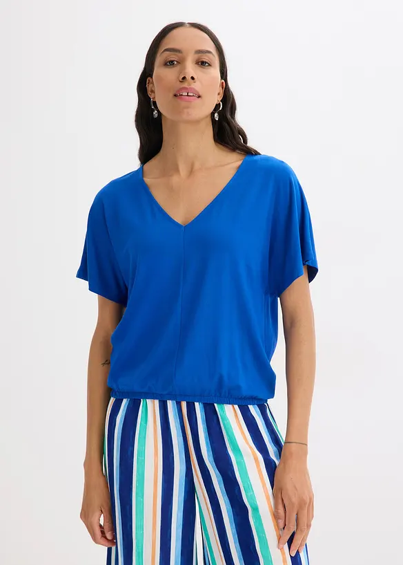 Maxi maglia in misto viscosa morbido, bonprix