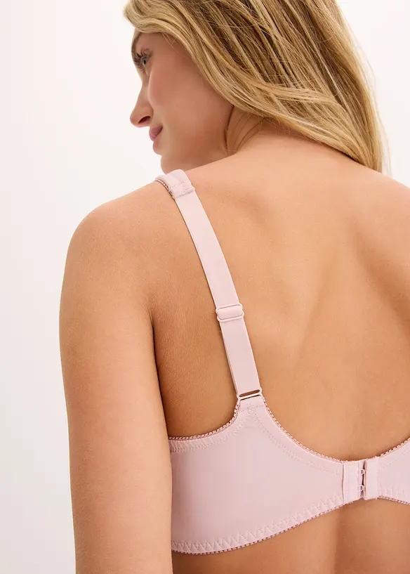 Reggiseno minimizer con ricami delicati, bonprix