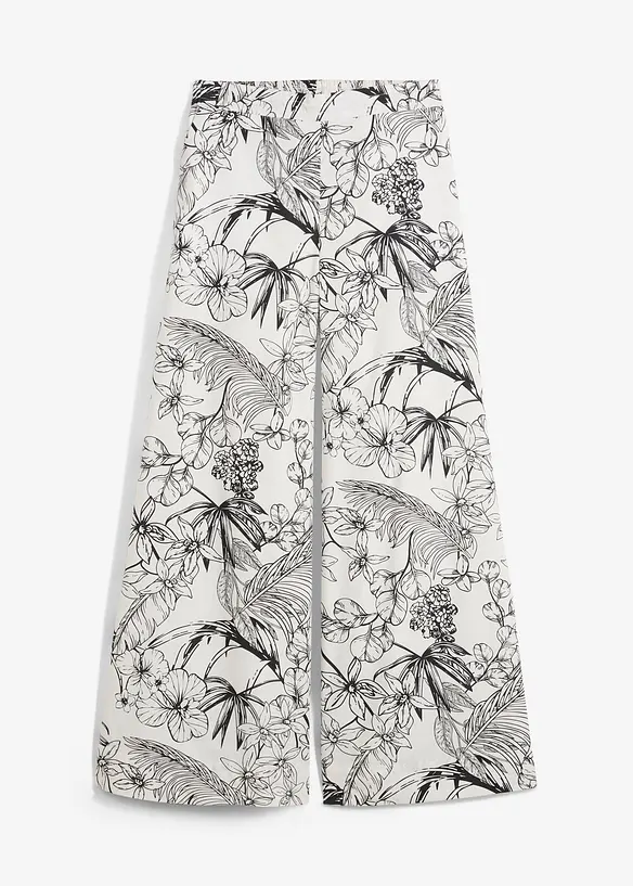 Pantaloni larghi in puro cotone, bonprix
