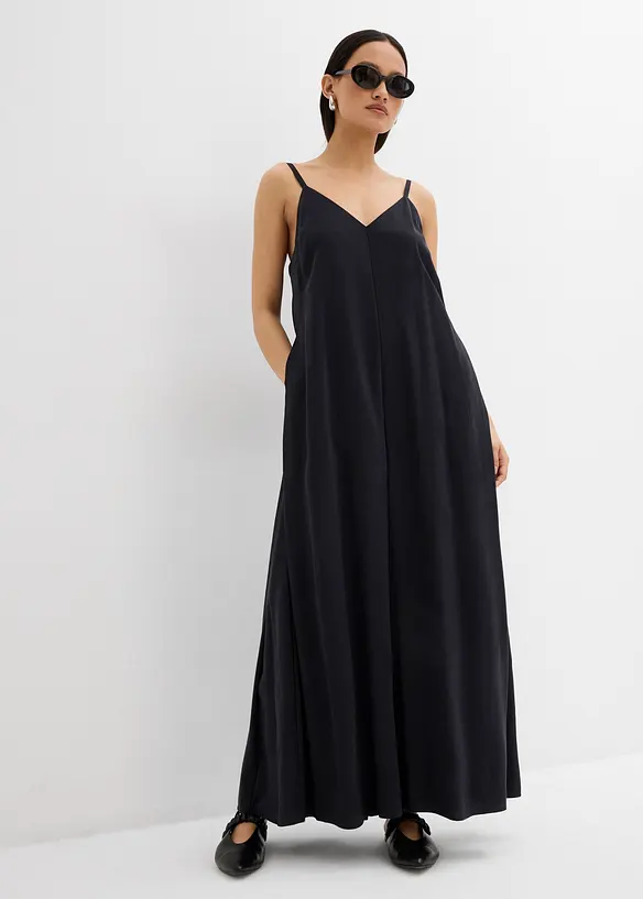 Tuta elegante in misto viscosa con spalline regolabili, bonprix