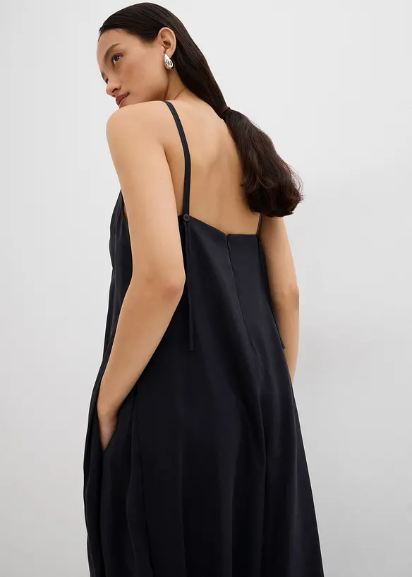 Tuta elegante in misto viscosa con spalline regolabili, bonprix