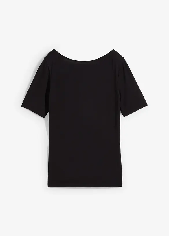 T-shirt in fine viscosa, bonprix