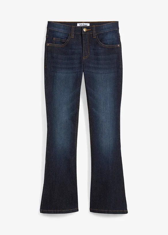 Jeans flared a vita media, bonprix