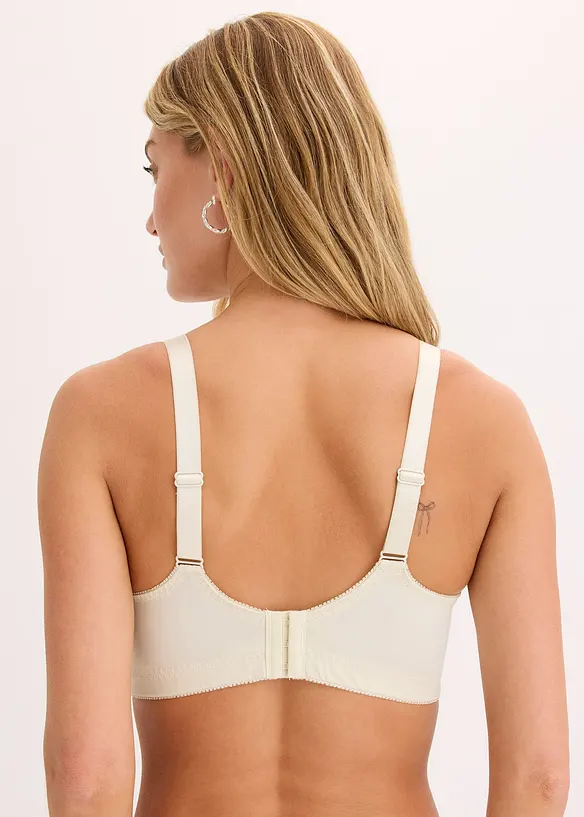 Reggiseno minimizer senza ferretto con pizzo delicato, bonprix
