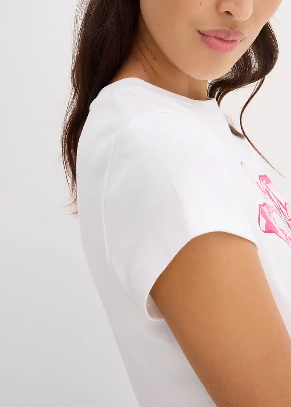 T-shirt in puro cotone biologico, bonprix