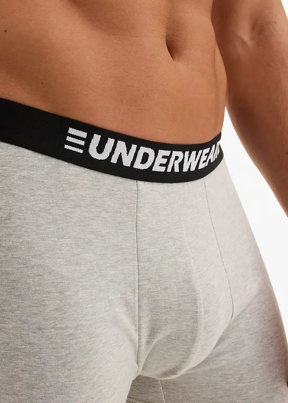 Boxer aderenti in lunghezza midi (pacco da 3), bonprix